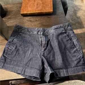 Banana Republic Dark Blue Jean Shorts